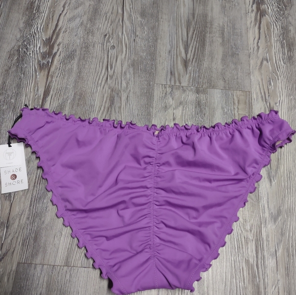 Shade & shore size XL ruffled bikini bottoms - Picture 4 of 4